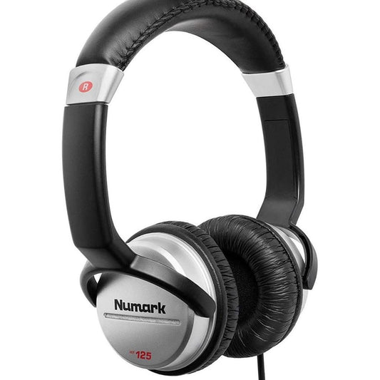 Fone de ouvido para DJ com 7 posições ajustáveis e cabo com 1,8 m de extensão