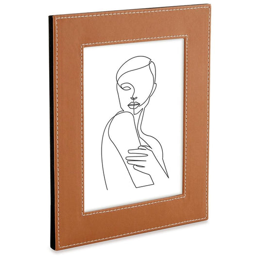 Porta-retrato  com revestimento sintético - 20x25