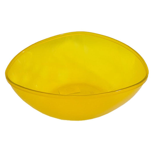 Saladeira Triangular Essential 25 x 25 x 9,2 cm 2,5 L - Amarela