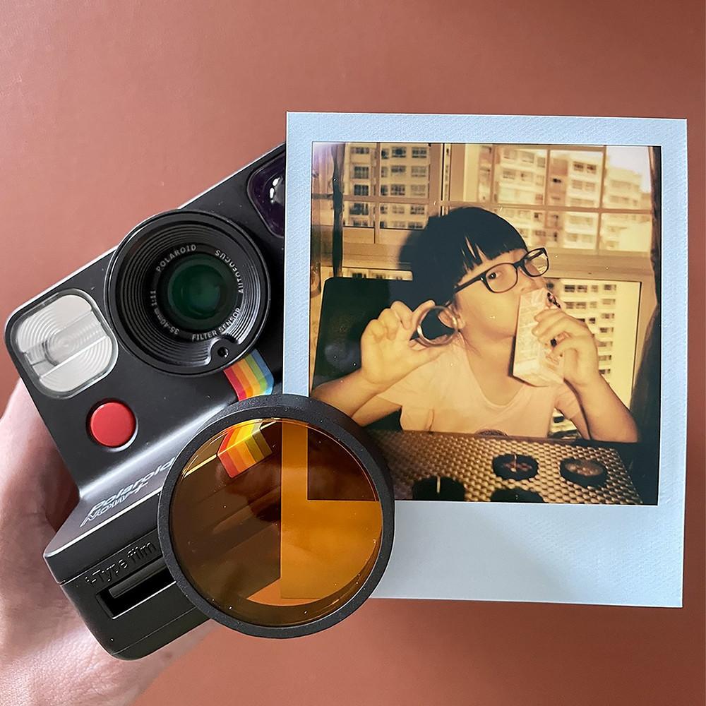 Câmera Instantânea Polaroid Now+ 2ª Geração Bluetooth Sustentável Com 5 Filtros De Lente