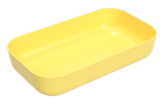 Tigela Retangular Essential 32,3 x 19 x 6,5 cm 2,8 L - Amarela Coza