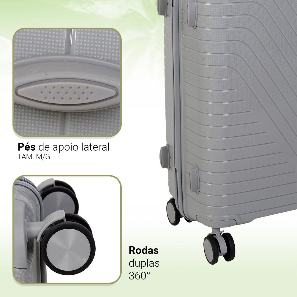 Mala G Maldivas 32kg Com Expansor, 4 Rodas 360º E Cadeado Isibrás
