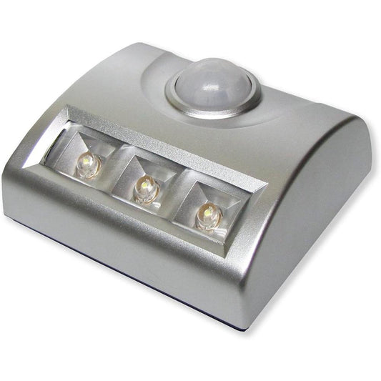 Luminária Com 3 Leds E Sensor De Movimento A Pilha Carson