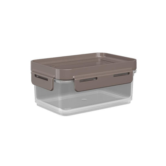 Pote Hermético Flap 12,7 x 8,7 x 5,8 cm 250 ml - Cinza