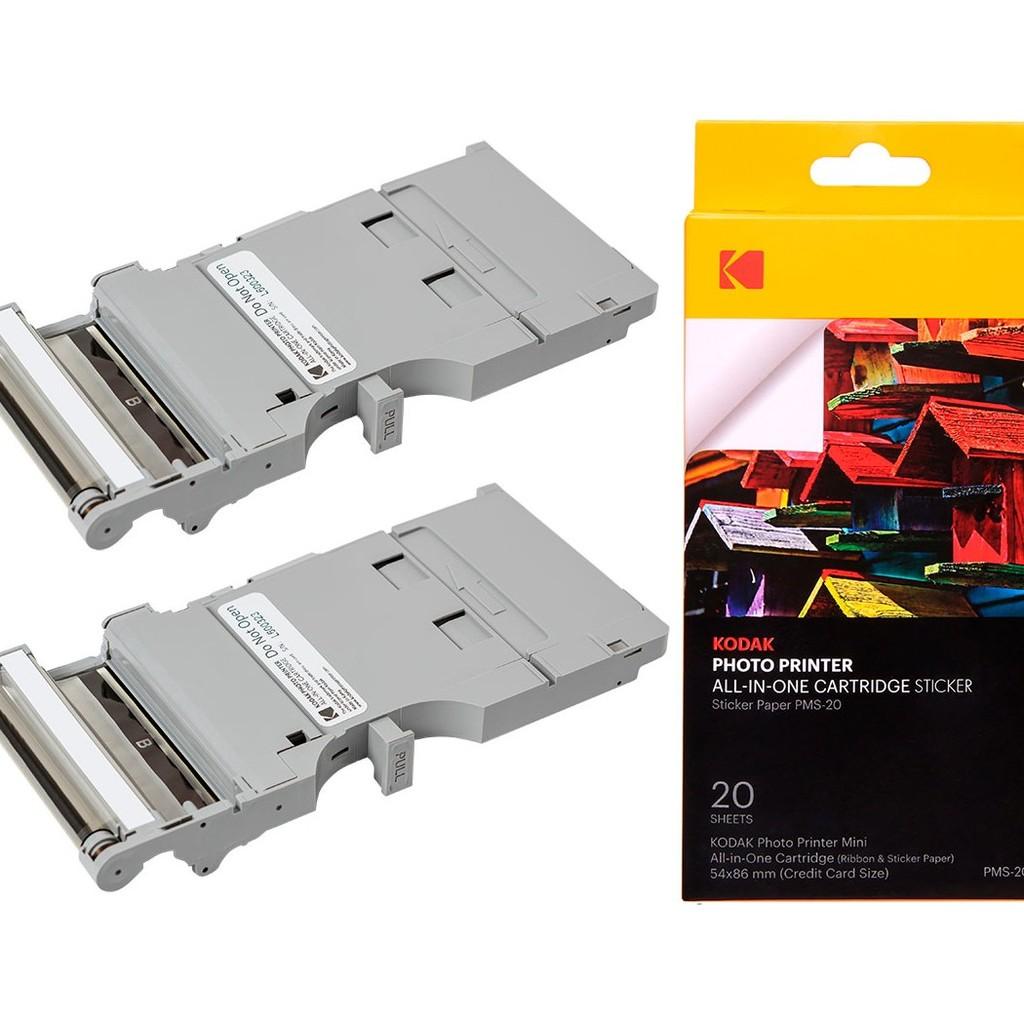 Mini Impressora De Fotos Kodak Wi-fi Para Smartphone Dourada + Cartucho de 20 Fotos