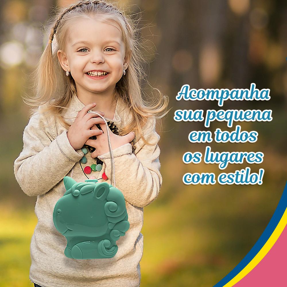 Brinquedo Kit Viagem Bolsa Unicórnio Design E Diversão 24 Peças Toyng