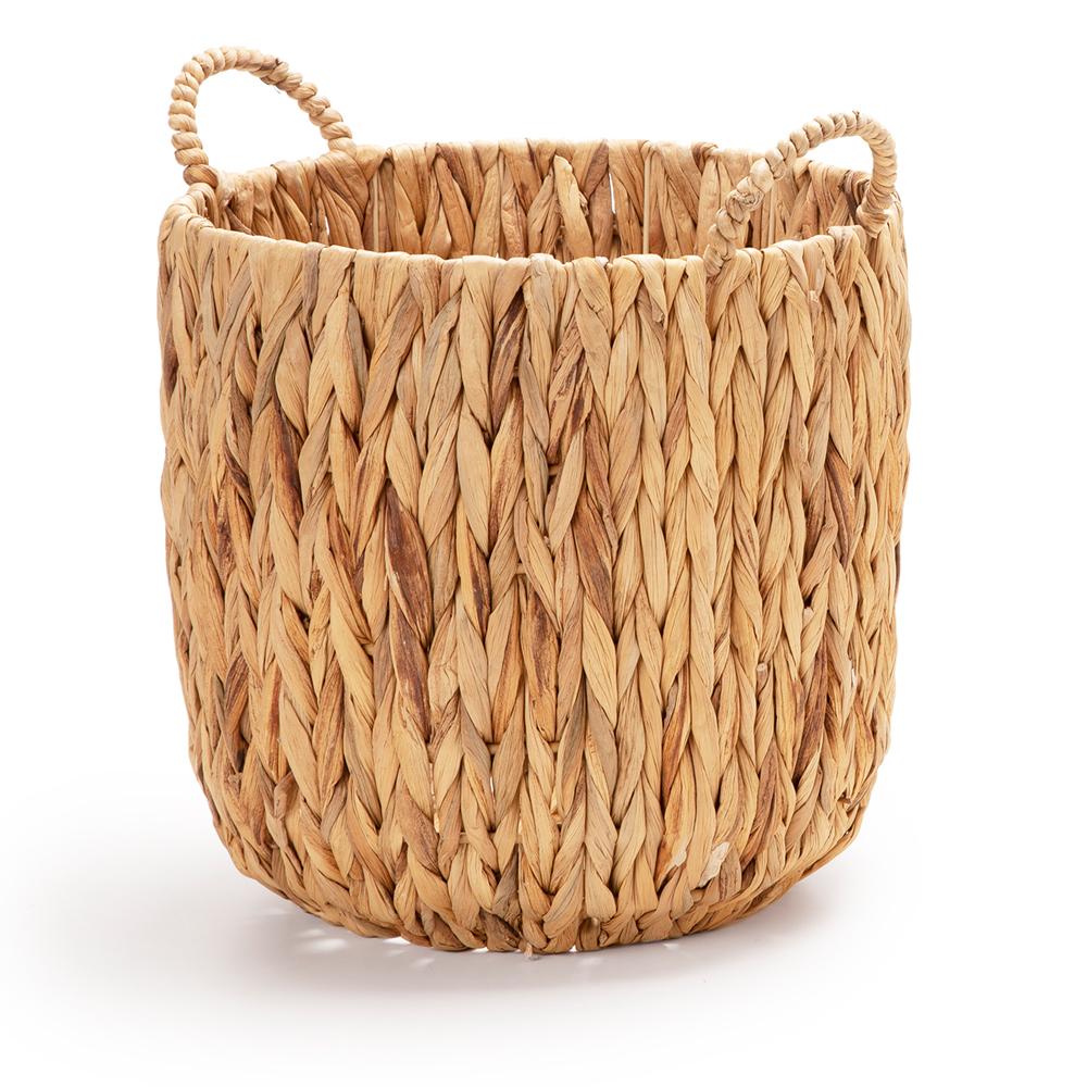 Kit cestos em fibra natural - 2 peças