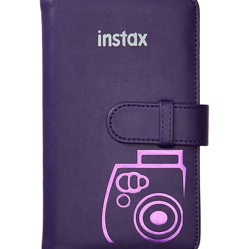 Álbum fotográfico em formato de carteira para 108 fotos Instax
