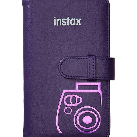 Álbum fotográfico em formato de carteira para 108 fotos Instax