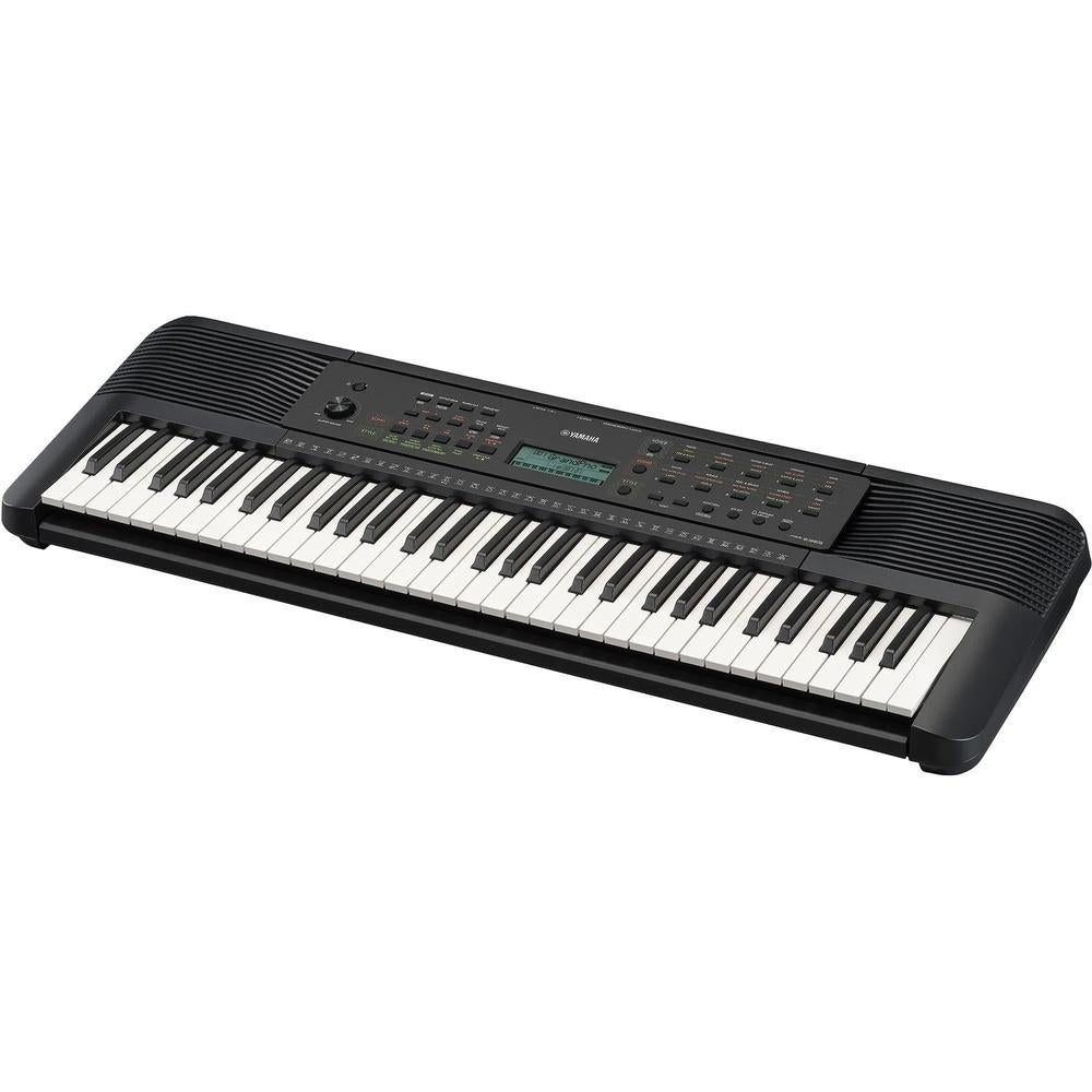 Teclado portátil Yamaha com 61 teclas, 410 vozes e 122 músicas