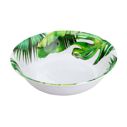 Saladeira melamina Leaves 35x7cm