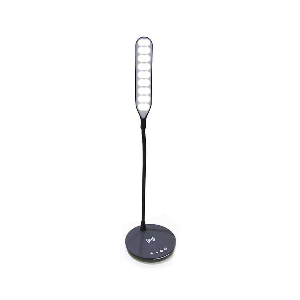 Luminária LED flexível Vivitar PWRFL com base para carga sem fio de Smartphone