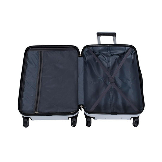 Mala viagem Primicia Ilhéus ABS Rodas 360° Grande - Branca