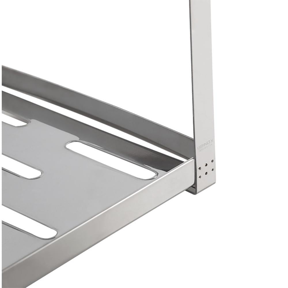 Escorredor de Pratos Brinox Inox para 16 unidades