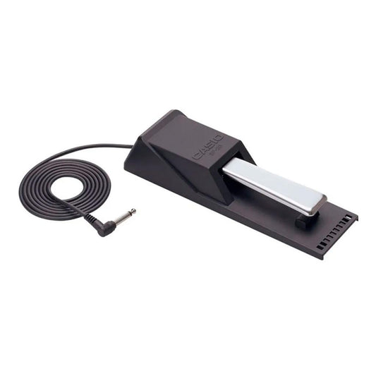 Pedal de sustain padrão para os teclados Casio compatíveis com alavanca de metal e sapata