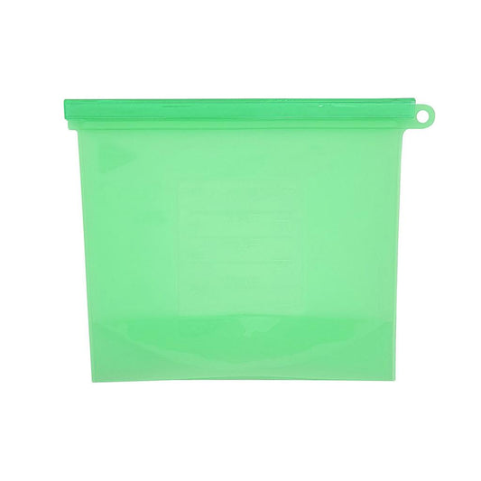 Saco reutilizável para alimento 28cm verde