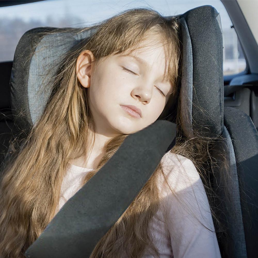 Almofada Para Cinto De Segurança Ajustável Em Malha Plush