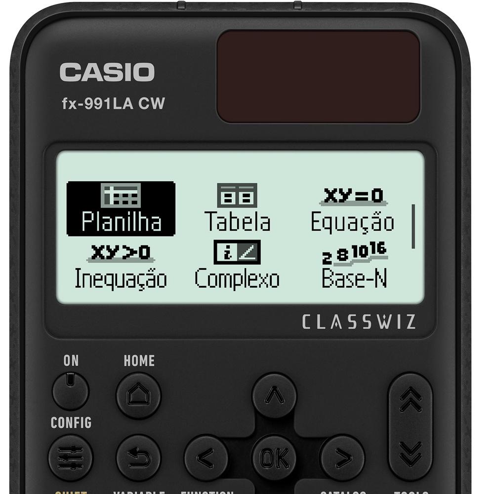 Calculadora científica fx-991LA CW ClassWiz para explorar Matemática