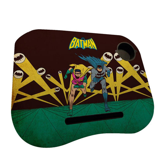 Porta Laptop Mdf/Plástico DC Batman E Robin Running