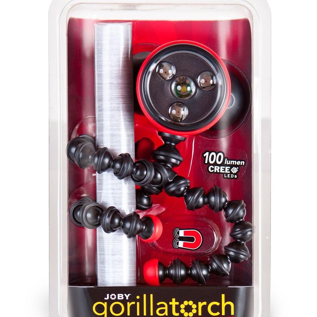Luminária com hastes flexíveis e pés magnéticos - Gorilla Torch Flare