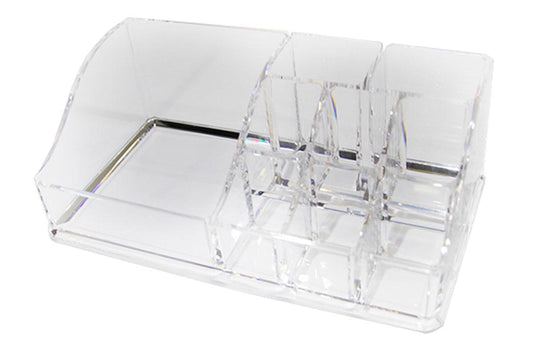 Porta Maquiagem em acrílico - 17,5 x 9,5 x 6,1cm