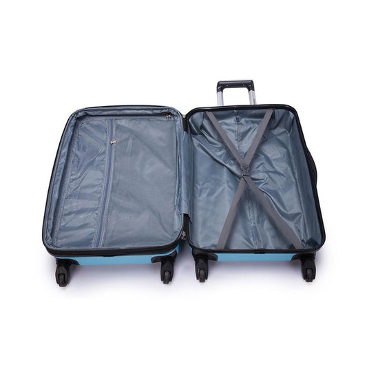Mala viagem Primicia Montserrat ABS Rodas duplas 360° Pequena - Azul