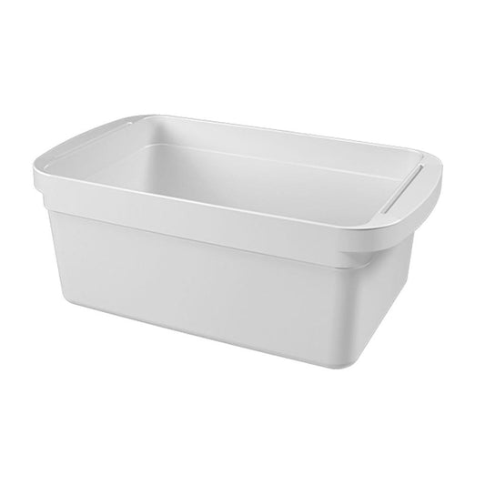 Cesta Média Loft 36,5 cm x 21 cm x 13 cm 7 L - Branca