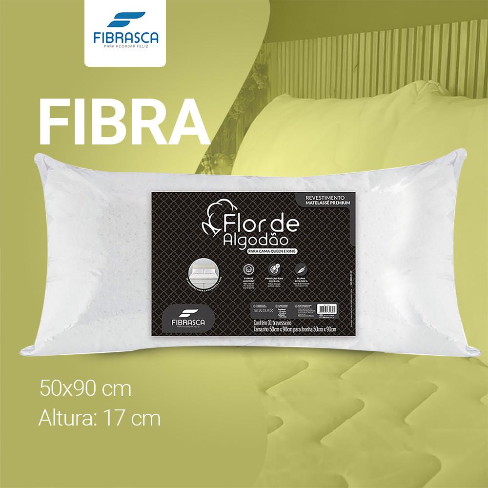 Travesseirão Flor De Algodão Para Cama king E Queen
