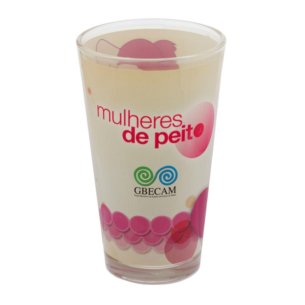 Copo cônico de vidro