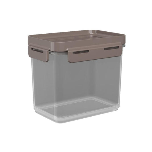 Pote Hermético Flap 12,7 x 8,7 x 10,7 cm 600 ml - Cinza