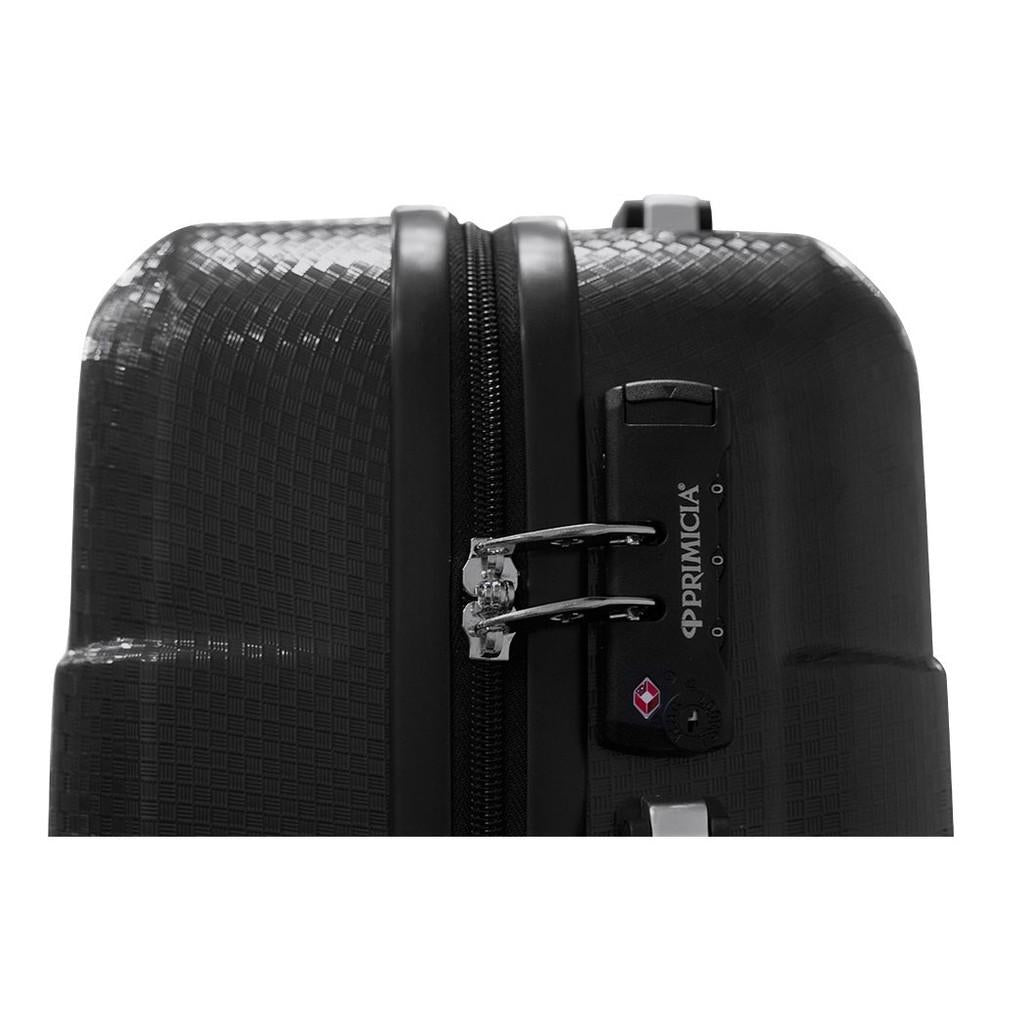 Malas viagem Primicia Livorno ABS Rodas duplas 360° Pequena e Média - Grafite