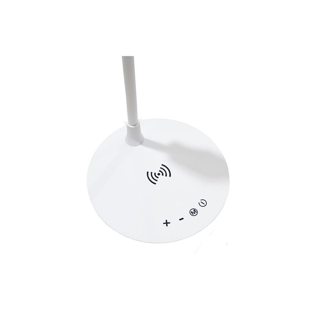 Luminária LED flexível Vivitar PWRFL com base para carga sem fio de Smartphone