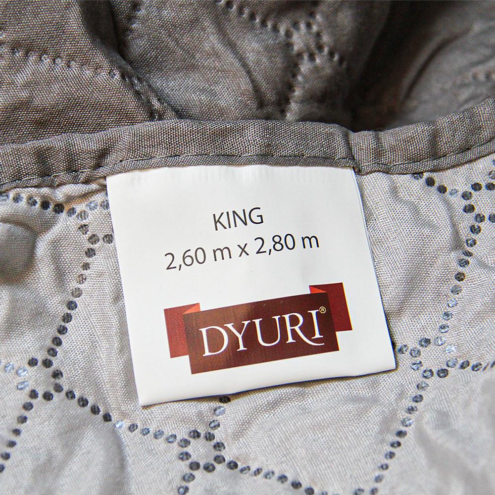 Colcha King Dyuri Com Toque De Sofisticação E Conforto E Porta Travesseiro