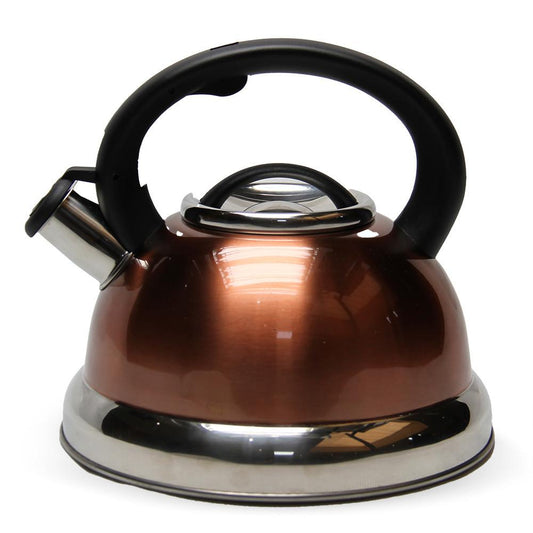 Chaleira 2,7L Com Apito Roma - Cobre