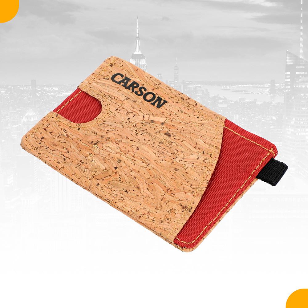 Carteira Porta Cartão Premium Carson Com Divisórias Proteção