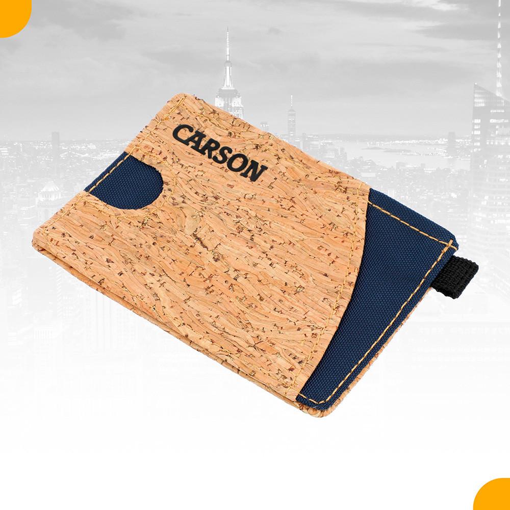 Carteira Porta Cartão Premium Carson Com Divisórias Proteção