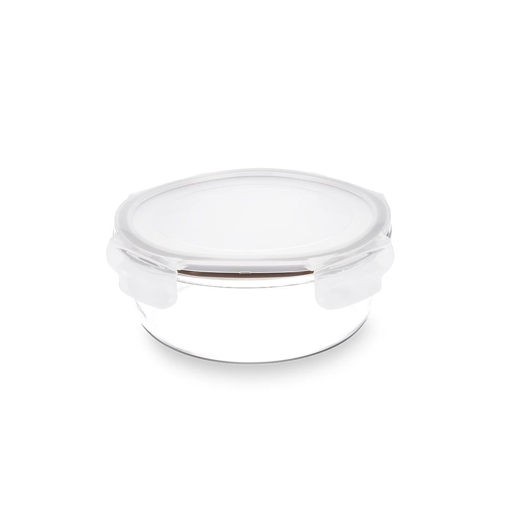 Pote Redondo Hermético Lock&Stock 400 Ml Brinox 13,7x13,7x6,3 cm