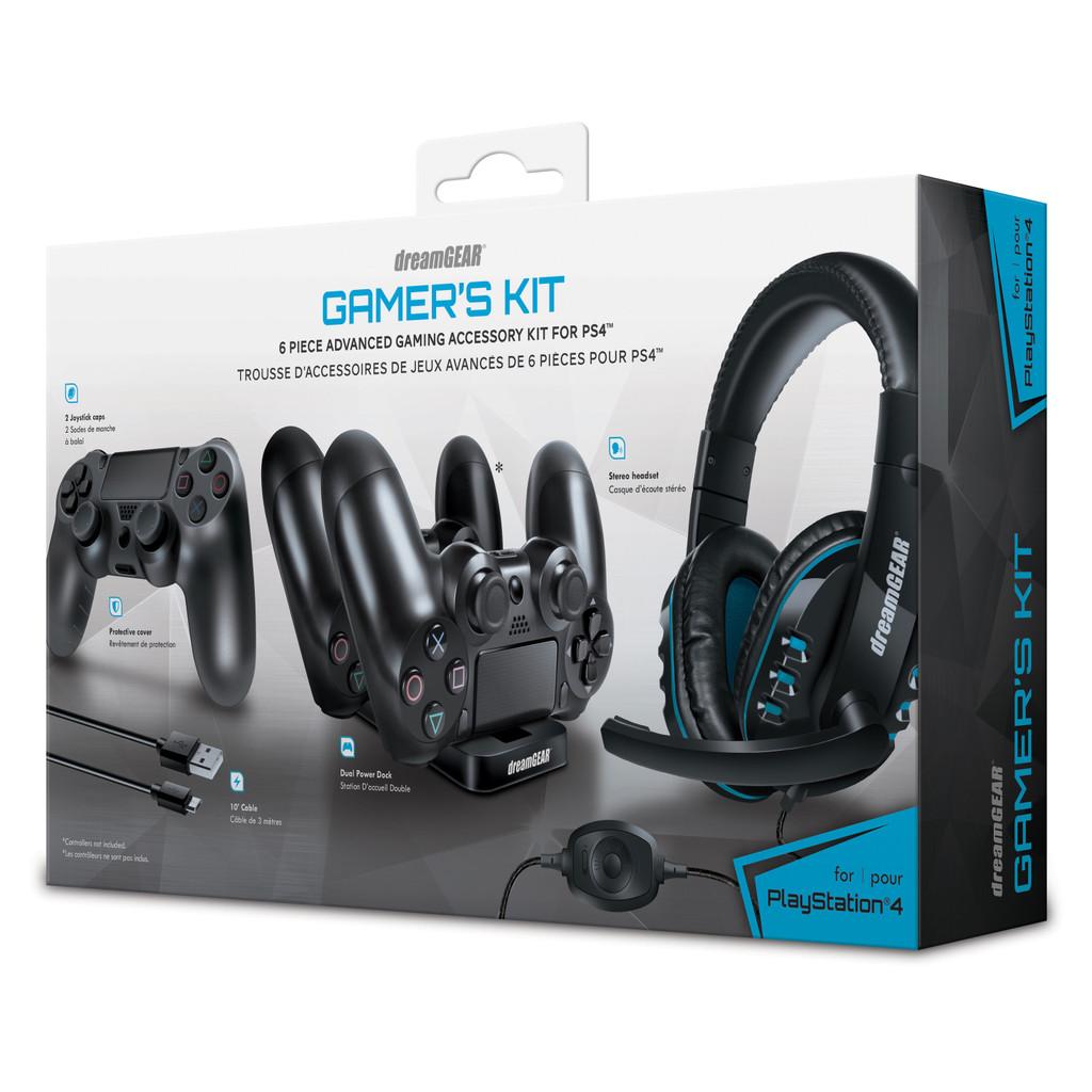 Kit Gamer de acessórios Dreamgear para PS4 DGPS4-6436
