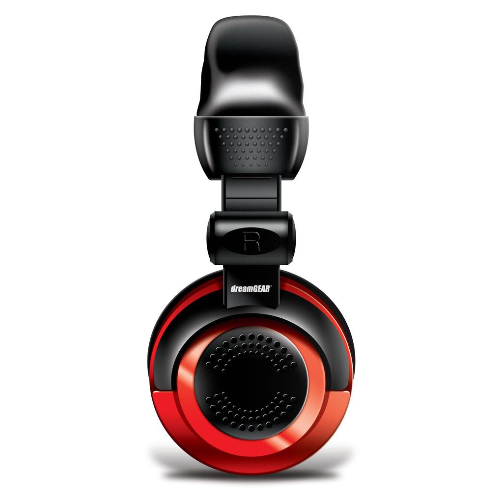 Fone de Ouvido Headset Gamer Universal Elite Dreamgear DGUN-2571 Preto e Vermelho