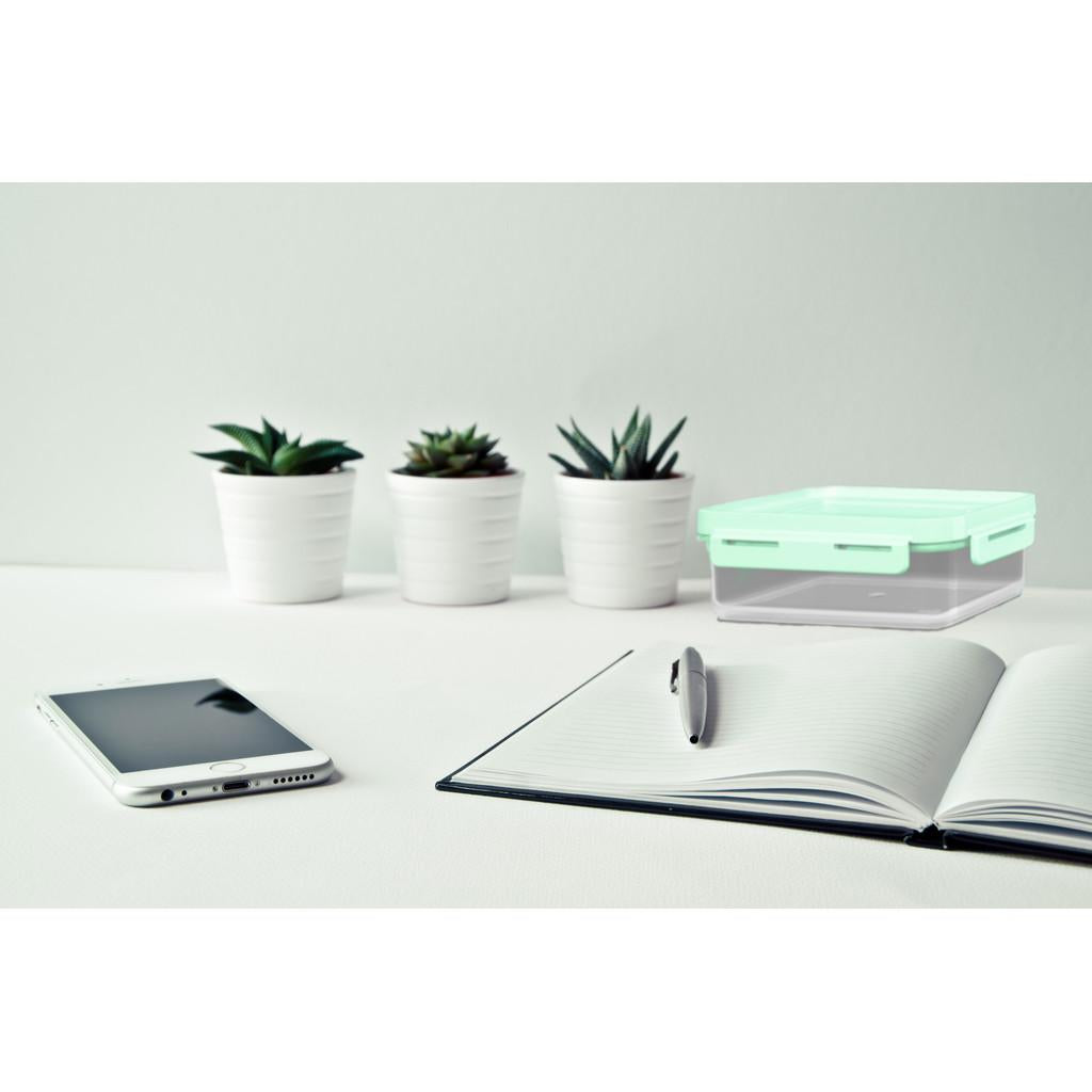 Pote Hermético Flap 12,7 x 8,7 x 5,8 cm 250 ml - Verde