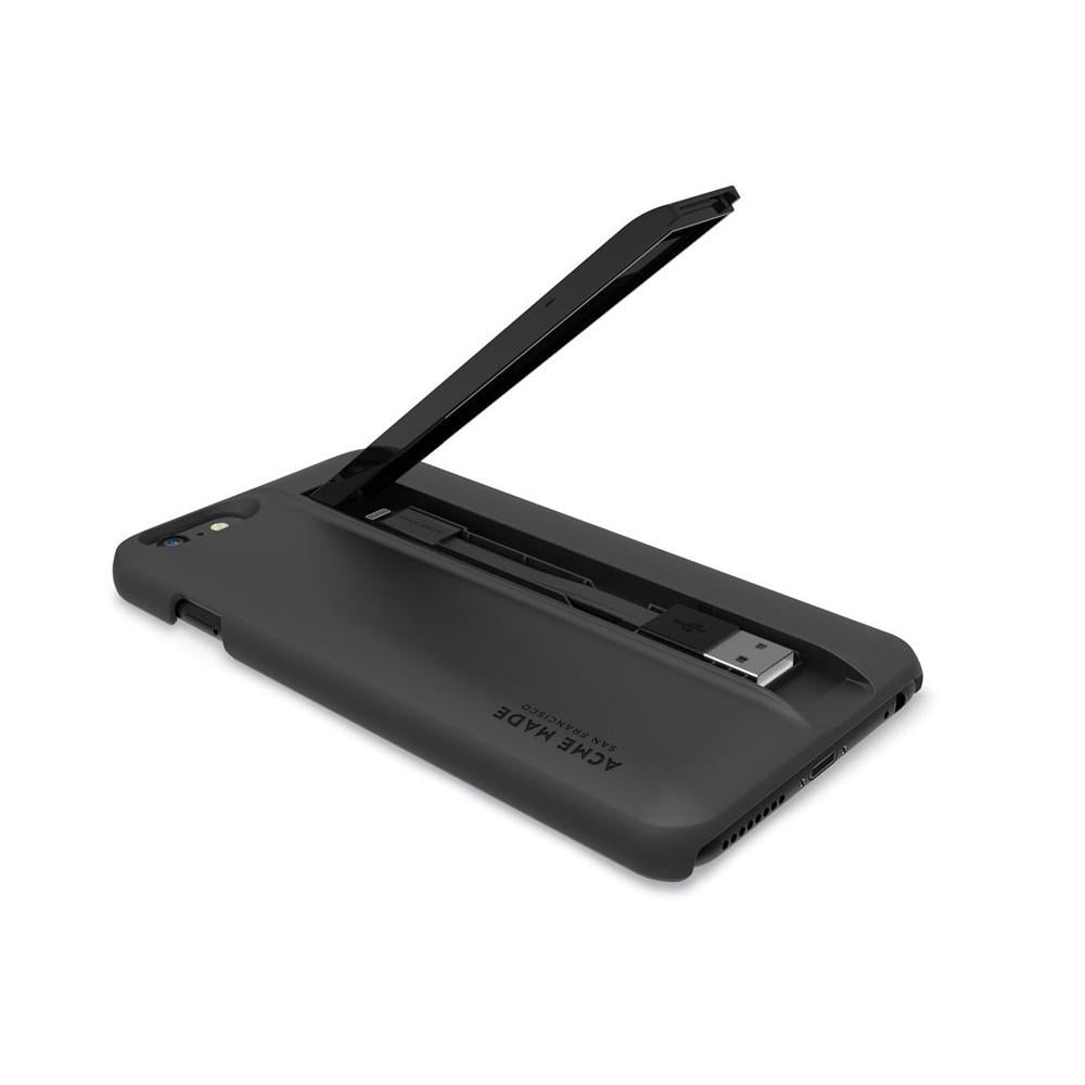 Estojo com cabo de carga e sincronismo lightning - USB para iPhone 6 Plus