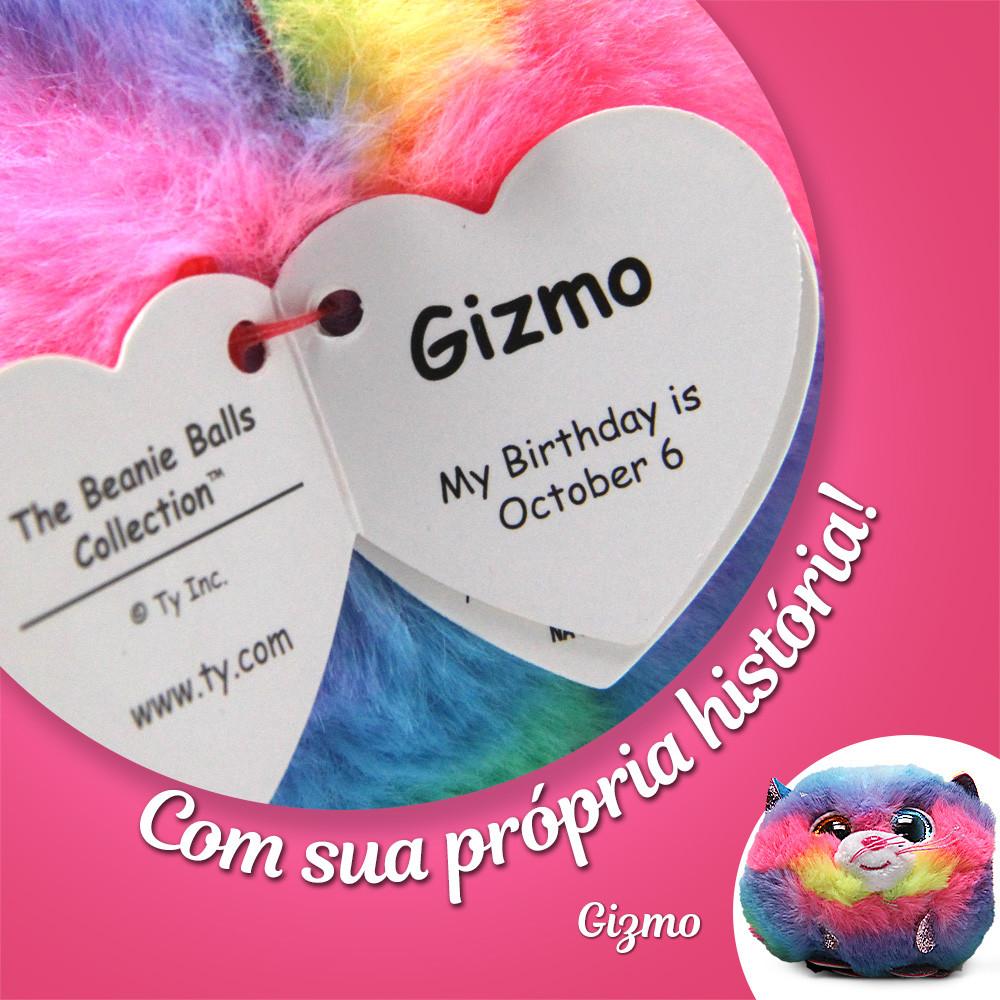 Pelúcia Colecionável Fofa Com Data De Aniversário TY Beanie Balls Toyng