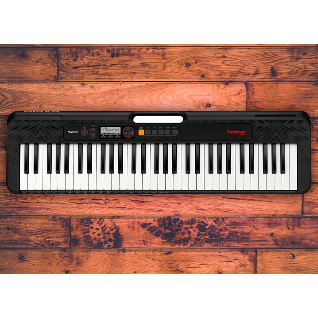 Teclado eletrônico Musical Casio com 61 teclas - Preto