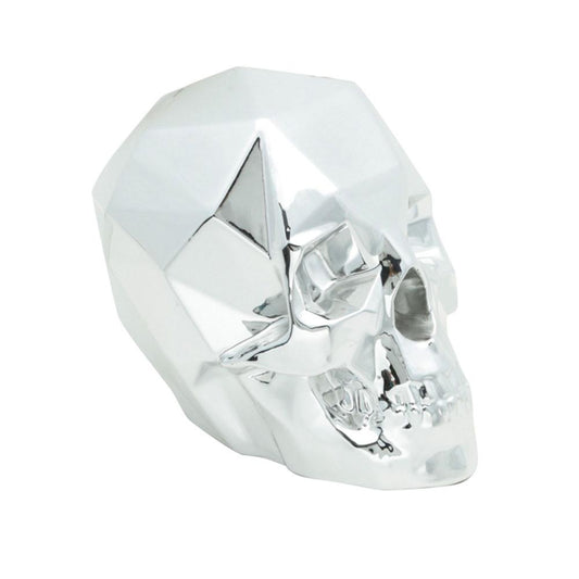 Decor Cerâmica Skull Head 18,8 X 13 X 15,5 Cm