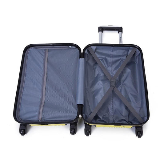 Mala viagem Primicia San Andres em ABS Rodas 360° Pequena - Amarela