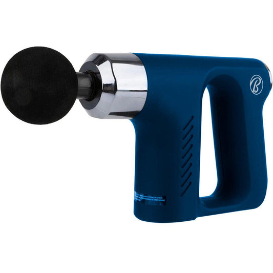 Massageador Portátil de Percussão Sem Fio Recarregável c/ 4 Cabeças Massageadoras