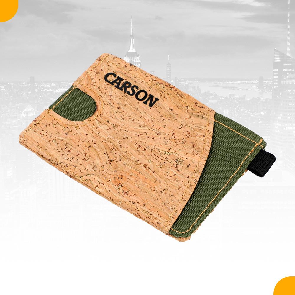 Carteira Porta Cartão Premium Carson Com Divisórias Proteção