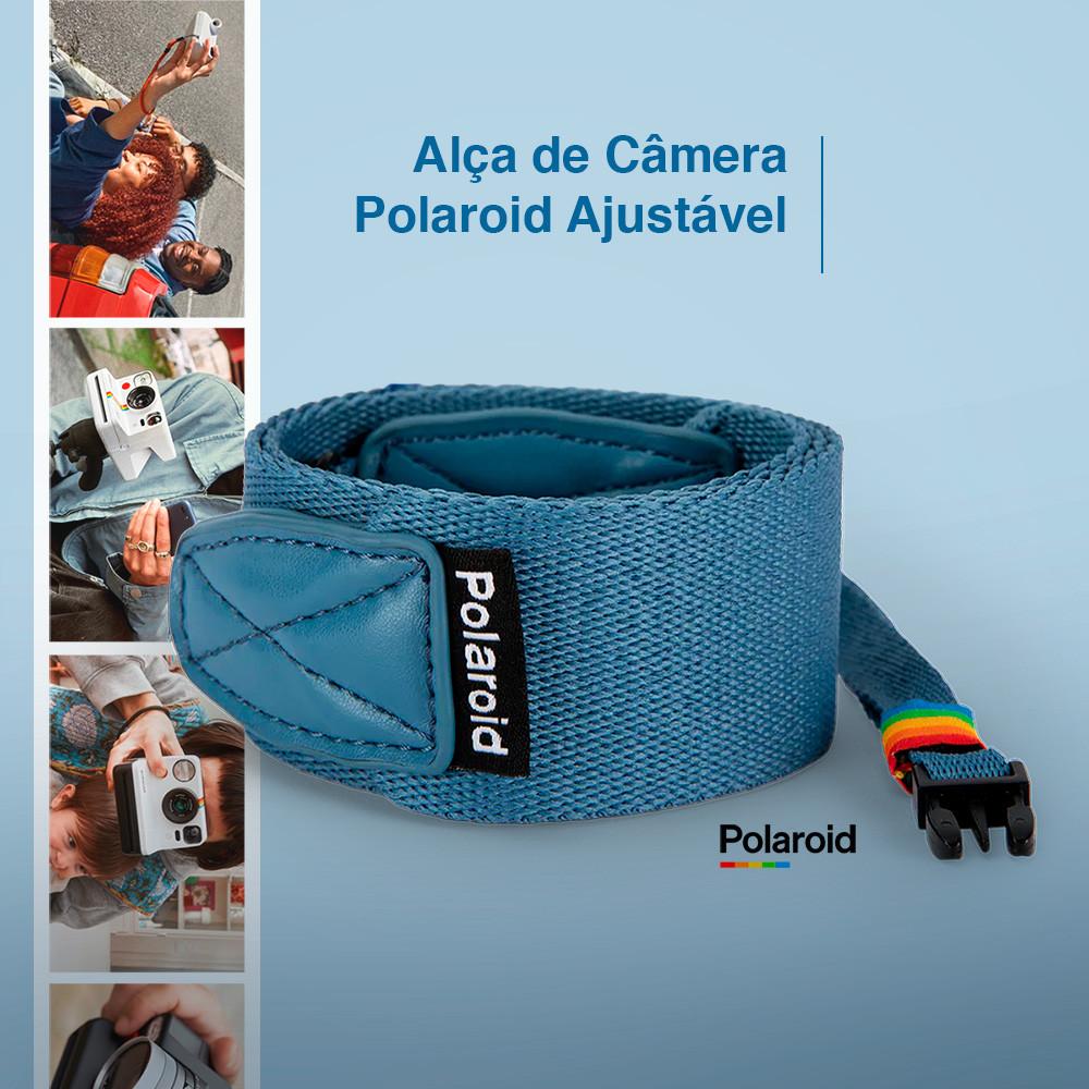 Alça Flat Para Câmera Polaroid Ajustável, Prática E Estilosa