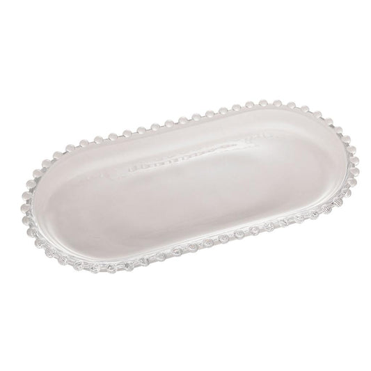 Travessa Cristal Pearl 30x15x2cm