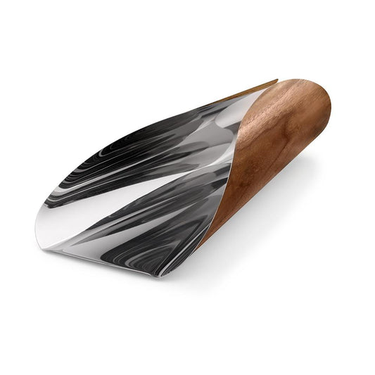 Centro de mesa Biju laminado inox Designer Ronald Sasson